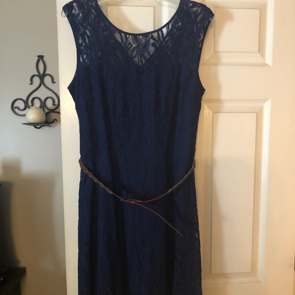 Navy dress